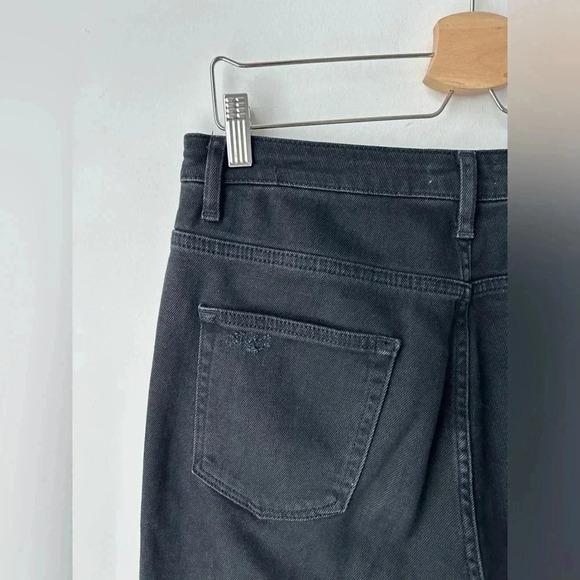 Sandro Paris STRAIGHT-CUT JEANS WITH RAW  EDGES - Picture 8 of 15
